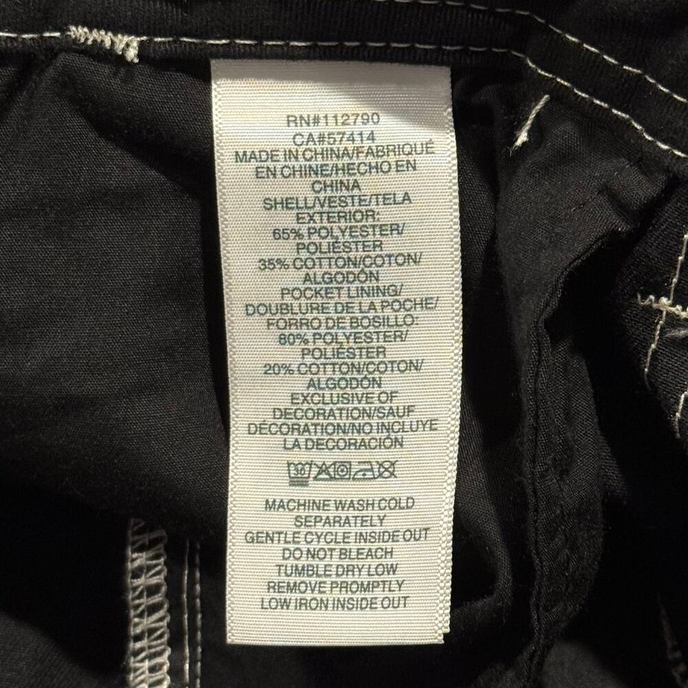 NWT True Religion Pants Military Cargo Y2K Gorpcore Grunge 90s Utility Black 28 - Picture 3 of 6